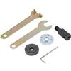 Oumefar Accoppiatore albero motore 1 set Manicotto M10 Accoppiamento lama Adattatore mandrino per smerigliatrice angolare(5mm)