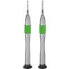 QUARKZMAN 2 Pezzi Cacciavite A Croce Precisione 2.0mm aimanté Mini Stile Penna Con Impugnatura Antiscivolo Per Occhiali Orologi Laptop Elettronica, Verde