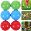 6 pezzi di bocce in legno per giochi estivi all'aperto per attività