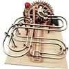 Puzzle in Legno 3D Marble Run Model Building Kit Solar Puzzle Toy Regali per