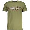 CAVALLI CLASS T-Shirt Maniche Corte Uomo Verde XL