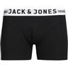 JACK & JONES Boxer da uomo Jacsense Trunks Noos, nero, M EU