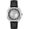 Bulova Orologio da polso da uomo Jet Star con cinturino in pelle nera, diametro cassa: 40 mm, 96B414