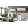 Zenith Climatizzatore Dual Split Zenith 9000+12000 BTU (9+12) Inverter Pompa di Calore 4,2kW Wi-Fi Integrato Classe A++/A+++