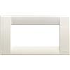 VIMAR Placca Classica 4M Bianco Idea - Codice SKU 16744.04, Materiale Resistenta, Design Elegante