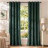 Ystyle Tende Oscuranti 100% Velluto Per Interni 2 Pezzi, 140x300cm, Tenda Termica Isolante Freddo E Caldo, Antifreddo Tende Natalizie Soggiorno Moderne Camera Da Letto Con Anelli, Rosa