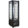 KLIMAITALIA Vetrina pasticceria da 258 Lt con 4 lati vetro - Temperatura -18°/-22°C - cm 45 x 65 x 195 h