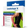 ACTIMOVE LEUKOTAPE K TAPE KINESIOLOGICO 5 CM X 5 M COLORE ROSA 1 PEZZO