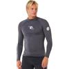 Rip Curl Waves Upf Perf L/S Charcoal Grey, S