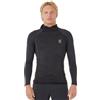 Rip Curl Search Upf Perf Hood L/S Black, S