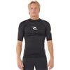 Rip Curl Waves Upf Perf S/S Black, S