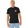 Rip Curl Wettie Passage Icon Tee Black, S