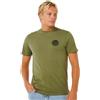 Rip Curl Wettie Icon Tee Surplus Green, S