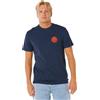Rip Curl Wettie Icon Tee Dark Navy, S
