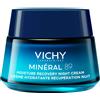 VICHY Mineral 89 Night Cream 50 ml Crema Notte Anti-età Flacone Pelle secca