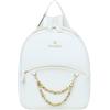 Braccialini Donna Zaino B18814YY Poliuretano Bianco Taglia Unica