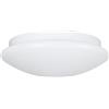Eglo Lampada da soffitto Ella Projekt, lampada da soffitto con sensore di movimento, lampada da bagno in plastica e metallo bianco, attacco E27, IP44, Ø 30 cm