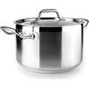 IBILI MENAJE, S.A. Ibili Ebbe 18 Cm pentola con coperchio in acciaio inox Argento Argento Taglia unica