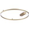 Ideal Lux ORACLE SLIM LAMPADARIO DA SOFFITTO LED SMD 37 W On-Off 4350 lm 3000 K D.70CM OTTONE