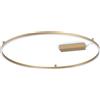 Ideal Lux ORACLE SLIM LAMPADARIO DA SOFFITTO LED SMD 53 W On-Off 5650 lm 3000 K D.90CM OTTONE