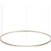 Ideal Lux ORACLE SLIM ROUND SOSPENSIONE LED SMD 83 W 9300 lm 3000 K ON-OFF D.150CM OTTONE