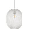 Ideal Lux NET SOSPENSIONE IN RETE METALLICA 1 LUCE ATTACCO E27 24,5CM BIANCA