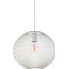 Ideal Lux NET SOSPENSIONE IN RETE METALLICA 1 LUCE ATTACCO E27 29,5CM BIANCA