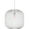 Ideal Lux NET SOSPENSIONE IN RETE METALLICA 1 LUCE ATTACCO E27 34CM BIANCA