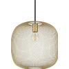 Ideal Lux NET SOSPENSIONE IN RETE METALLICA 1 LUCE ATTACCO E27 34CM ORO