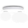 Ideal Lux NINFEA APPLIQUE A PARETE 1 LUCE ATTACCO G9 LAMPADINA INCLUSA 25X21CM BIANCA