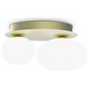 Ideal Lux NINFEA APPLIQUE A PARETE 1 LUCE ATTACCO G9 LAMPADINA INCLUSA 25X21CM OTTONE