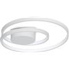 Ideal Lux OZ LAMPADARIO A SOFFITTO LED SMD 38 W On-Off 4350 lm 3000 K D.40CM BIANCO