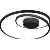 Ideal Lux OZ LAMPADARIO A SOFFITTO LED SMD 47 W On-Off 5500 lm 4000 K D.60CM NERO