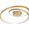 Ideal Lux OZ LAMPADARIO A SOFFITTO LED SMD 47 W On-Off 5500 lm 4000 K D.60CM OTTONE