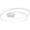 Ideal Lux OZ LAMPADARIO A SOFFITTO LED SMD 52 W On-Off 6100 lm 3000 K D.80CM BIANCO