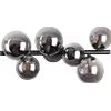 Ideal Lux PERLAGE LAMPADARIO DA SOFFITTO 6 LUCI ATTACCO G9 FUME' LAMPADINE INCLUSE