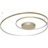 Ideal Lux OZ LAMPADARIO A SOFFITTO LED SMD 75 W On-Off 8300 lm 3000 K D.100CM OTTONE