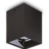 Ideal Lux NITRO SQUARE LED COB BRIDGELUX 25 W 33° 2350 lm 3000 K ALIMENTATORE INCLUSO NERO
