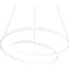 Ideal Lux OZ LAMPADARIO A SOSPENSIONE LED SMD 52 W On-Off 5800 lm 2700 K D.80CM BIANCO