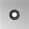 Ideal Lux QUARK FARETTO DA INCASSO LED COB 12 W 25° 1200 lm 3000 K D.5,8CM NERO ORIENTABILE