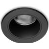 Ideal Lux QUARK FARETTO DA INCASSO LED COB 9 W 25° 950 lm 3000 K D.4,9CM NERO