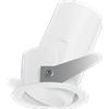 Ideal Lux QUARK FARETTO DA INCASSO LED COB 9 W 25° 950 lm 3000 K D.5,85CM BIANCO