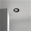 Ideal Lux QUARK FARETTO DA INCASSO LED COB 9 W 25° 950 lm 3000 K D.5,85CM NERO