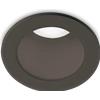 Ideal Lux QUARK FARETTO DA INCASSO LED SMD BRIDGELUX D.2,2CM 2,8 W 30° 160 lm 3000 K NERO