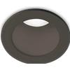 Ideal Lux QUARK FARETTO DA INCASSO LED SMD BRIDGELUX D.4CM 5 W 30° 510 lm 3000 K NERO