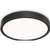 Ideal Lux RAY plafoniera LED SMD Alimentatore TRIDONIC ONOFF incluso 44 W 77° 7200 -7600 lm 3000 -4000 K nero