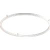 Ideal Lux ORACLE SLIM LAMPADARIO DA SOFFITTO LED SMD 29 W On-Off 3550 lm 4000 K BIANCO D.50CM