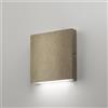 Ideal Lux POST-IT APPLIQUE A PARETE IP65 LED 3000K 3W 370 lm OTTONE