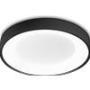 Ideal Lux PLANET PLAFONIERA LED 3000K 15W 1350 lm SATINATA NERA D.40CM