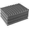 PELI 1601 Set Schiuma Di Ricambio, Accessorio Per Valigia Protector Originale, Compatibile 1600, Colore: Nero